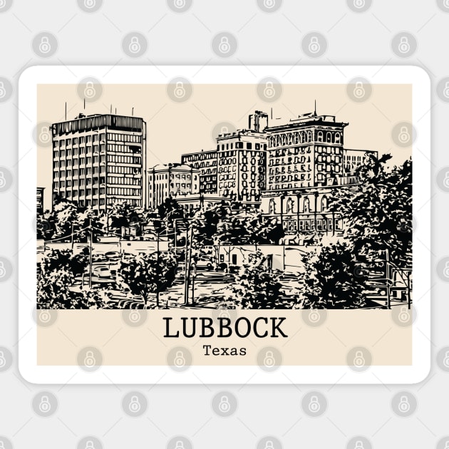 Lubbock - Texas Magnet by Lakeric
